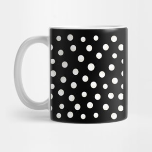 Shining white polka dots pattern Mug